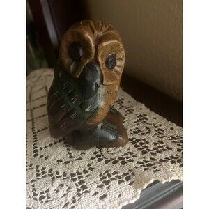 Handcrafted Wooden Owl